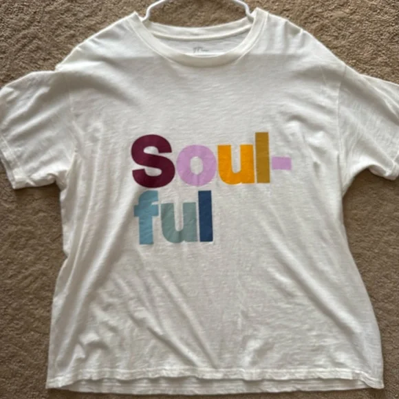 J Crew SoulFul Tee Size L - Picture 4 of 12